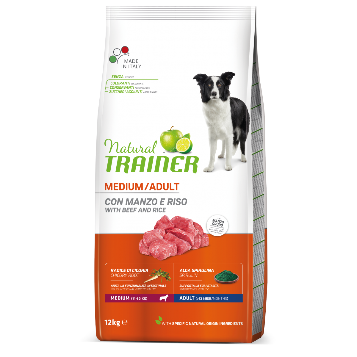 Adult Medium con manzo – 12 Kg