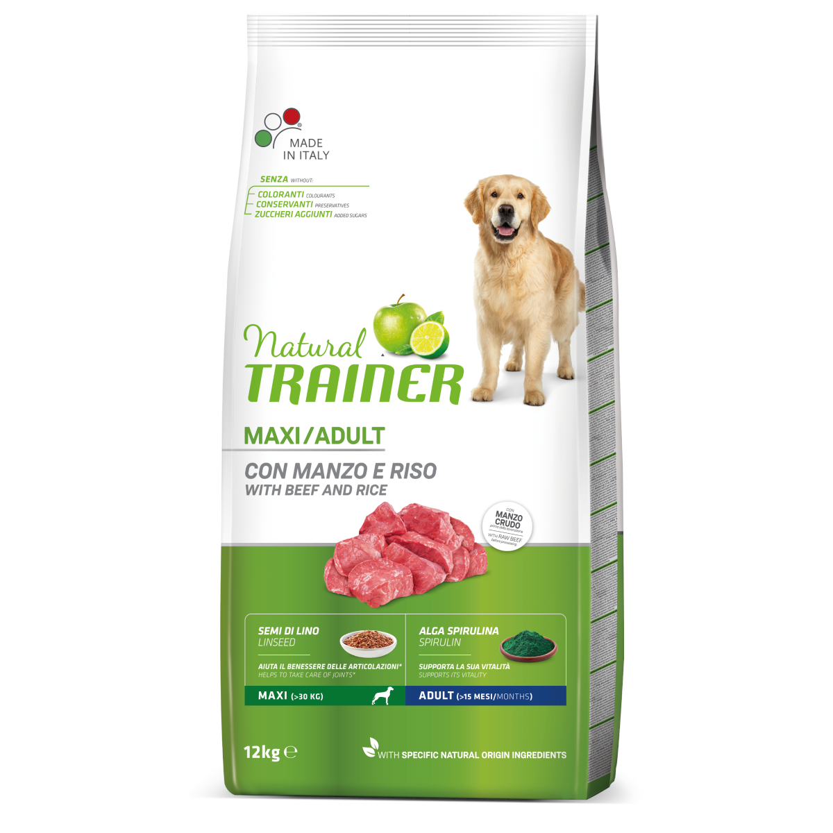 Adult Maxi con Manzo – 12 Kg