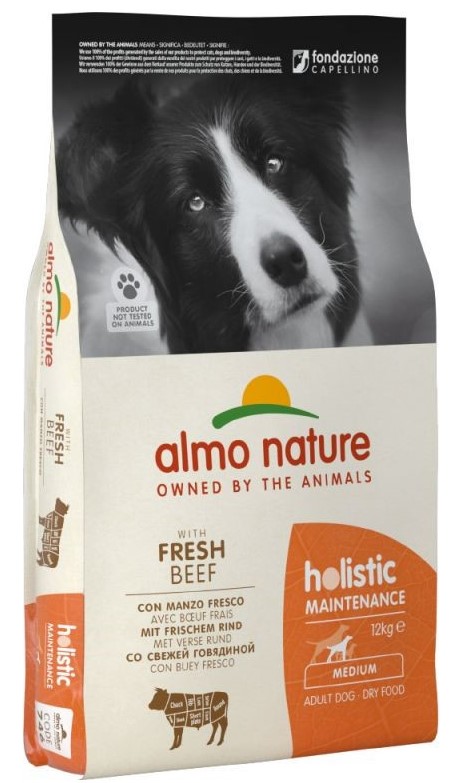 Holistic Medium Manzo – 12 kg