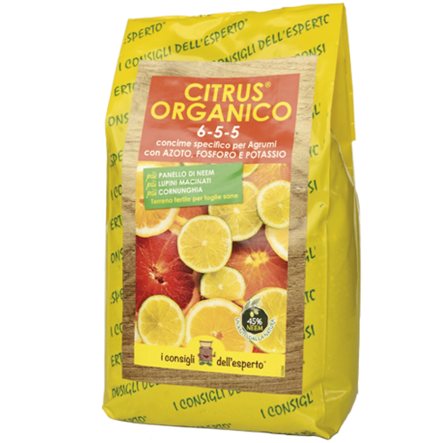 Terriccio Organico per agrumi Citrus – 5 Kg
