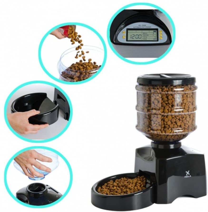 Distributore Crocchette Big Self Food Per Cani E Gatti