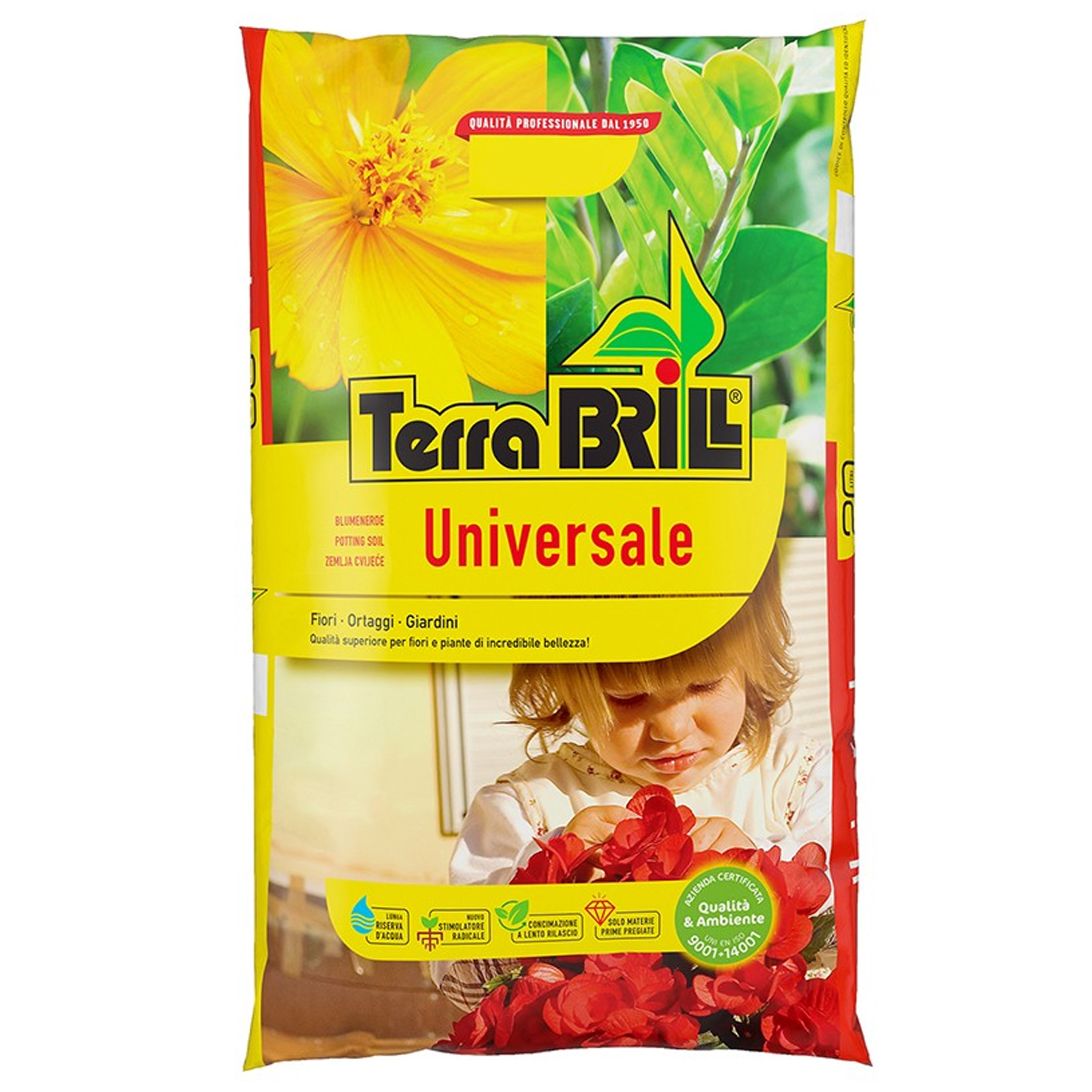 Terriccio Universale Substrato terra brill – 70 Litri