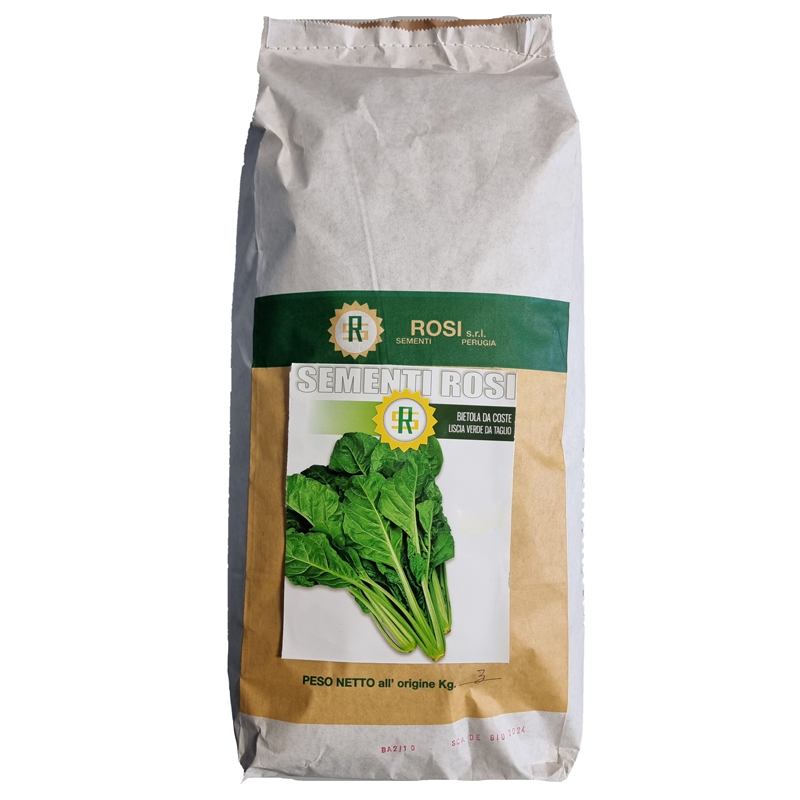 Bietola a coste liscia verde da taglio  – 3 Kg