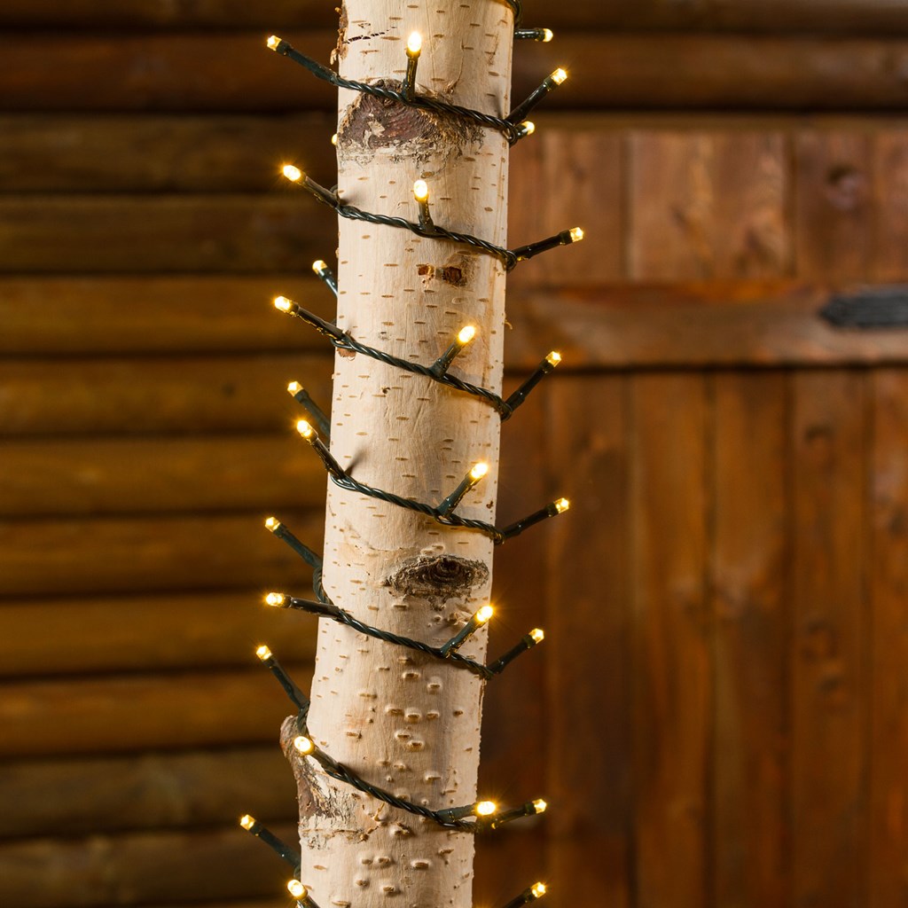 Catena 7,5 m – 180 led bianco caldo