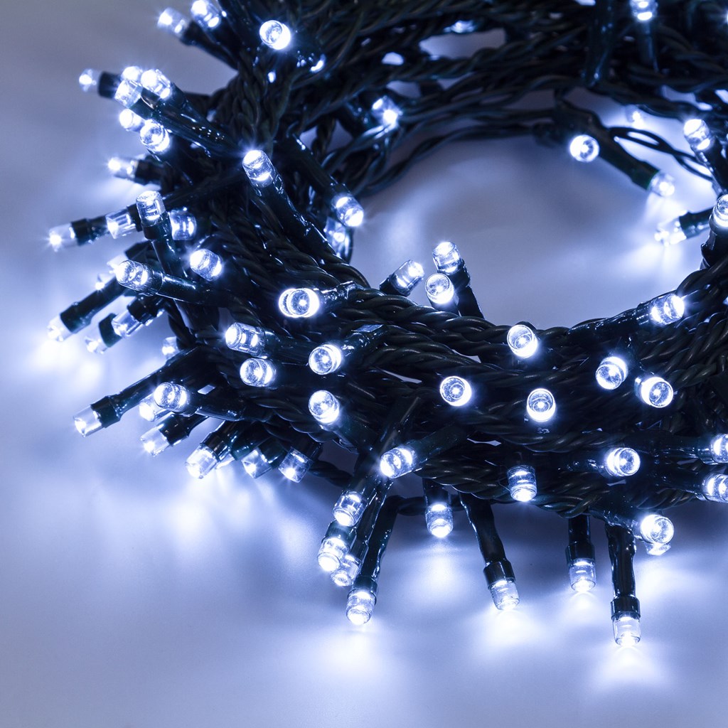 Catena 7,5 m – 180 led bianco freddo