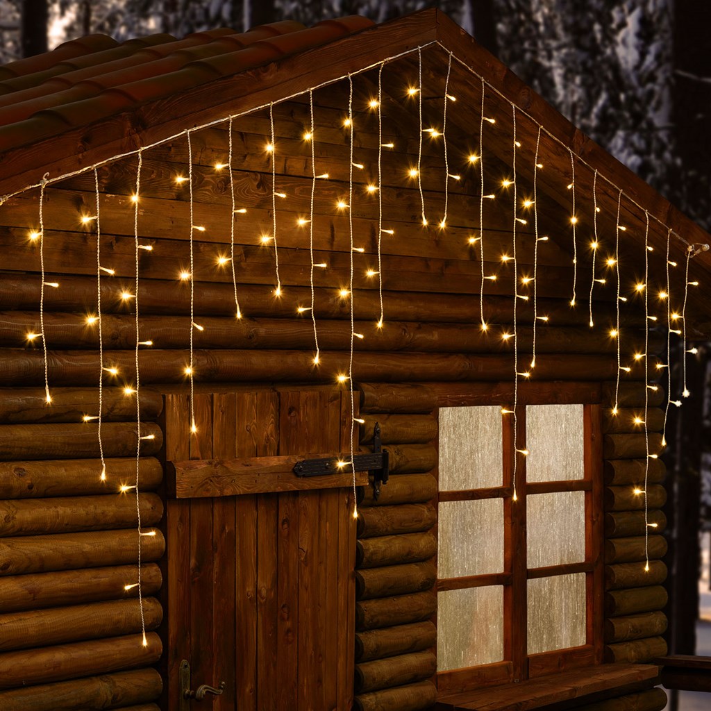 Stalattite di luci – 352 led bianco caldo