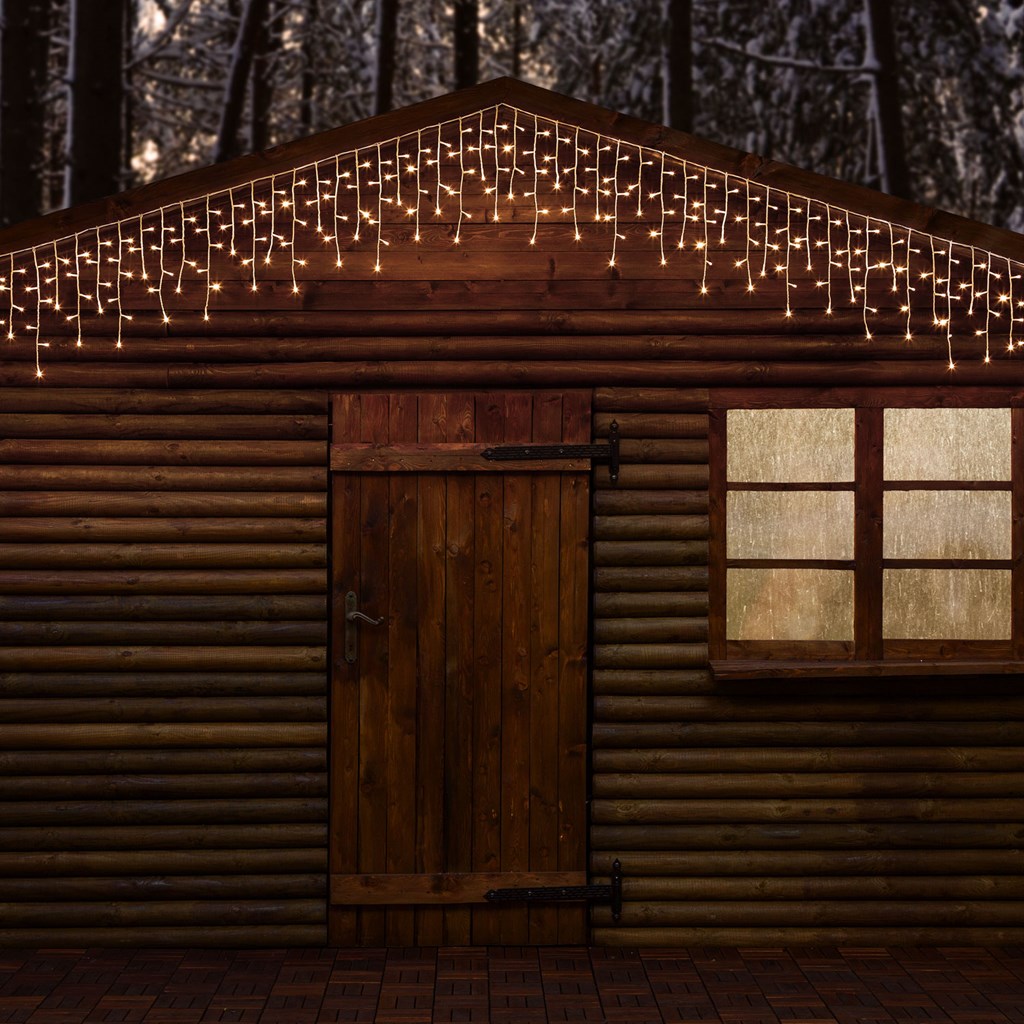 Stalattite di luci – 352 led bianco caldo