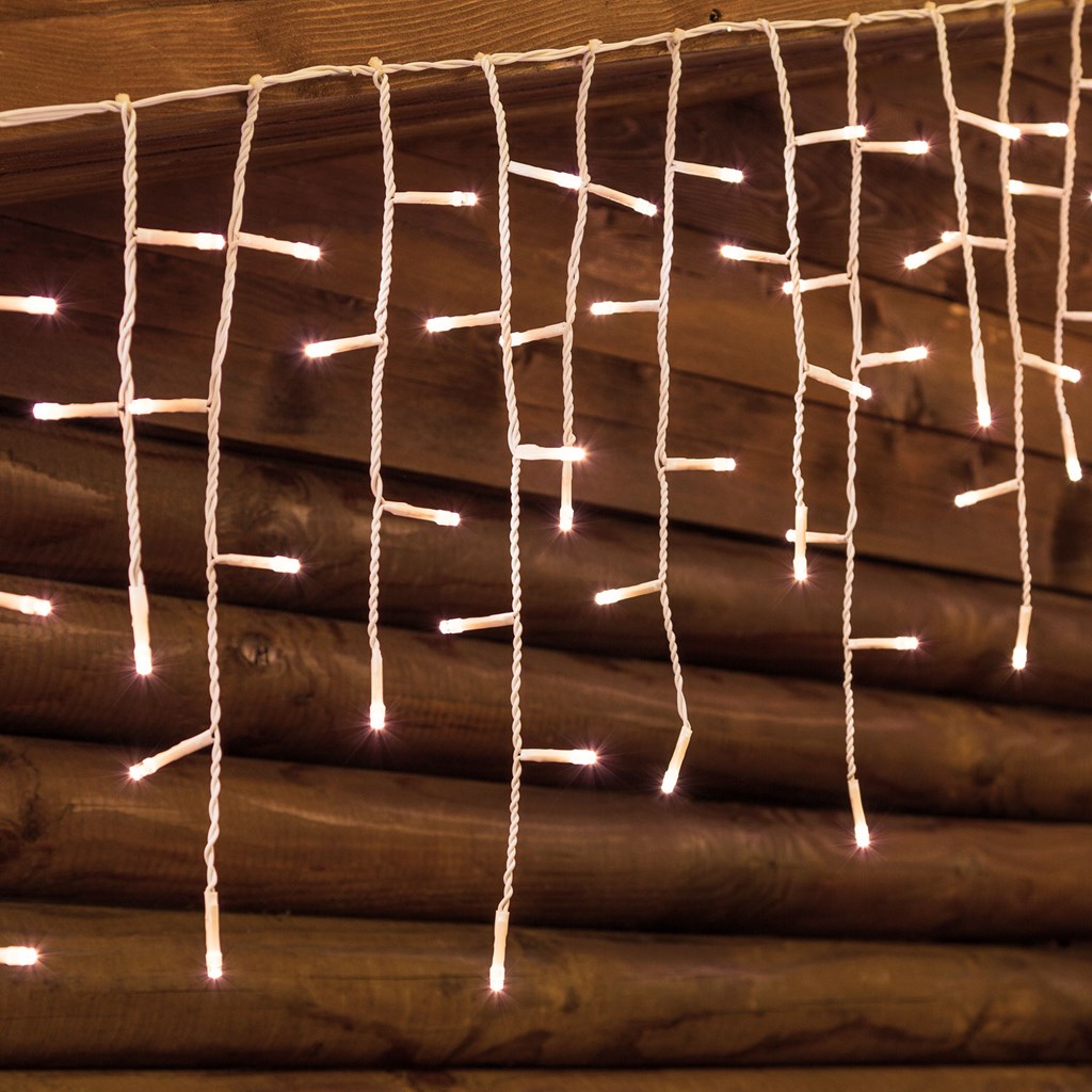Stalattite di luci – 352 led bianco caldo