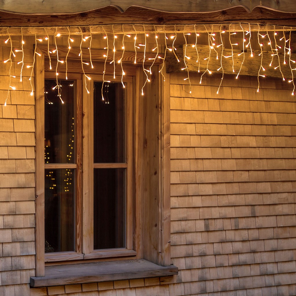 Stalattite di luci – 352 led bianco caldo