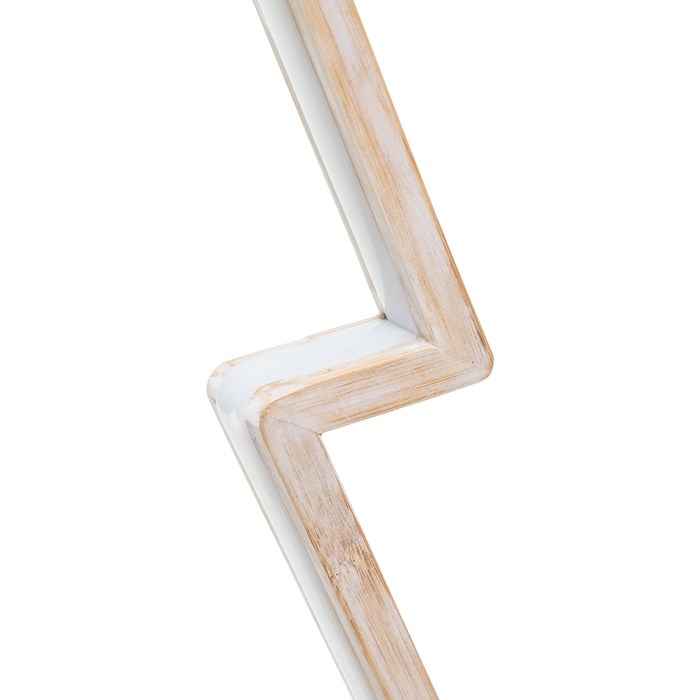 Albero di Natale con base in legno sbiancato – 145 cm – led RGB e Bianco Caldo