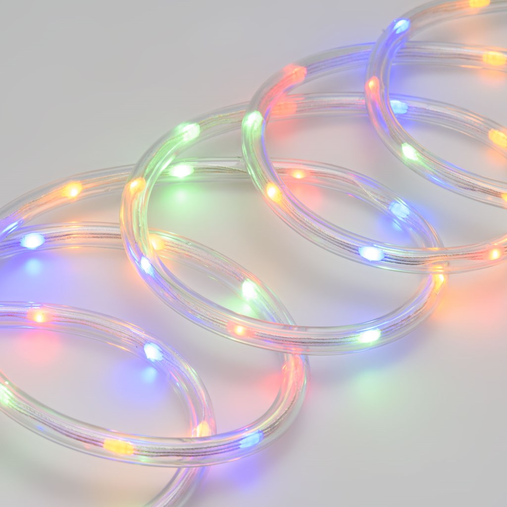 Tubo luminoso – gocce di luce led multicolor –  10 m