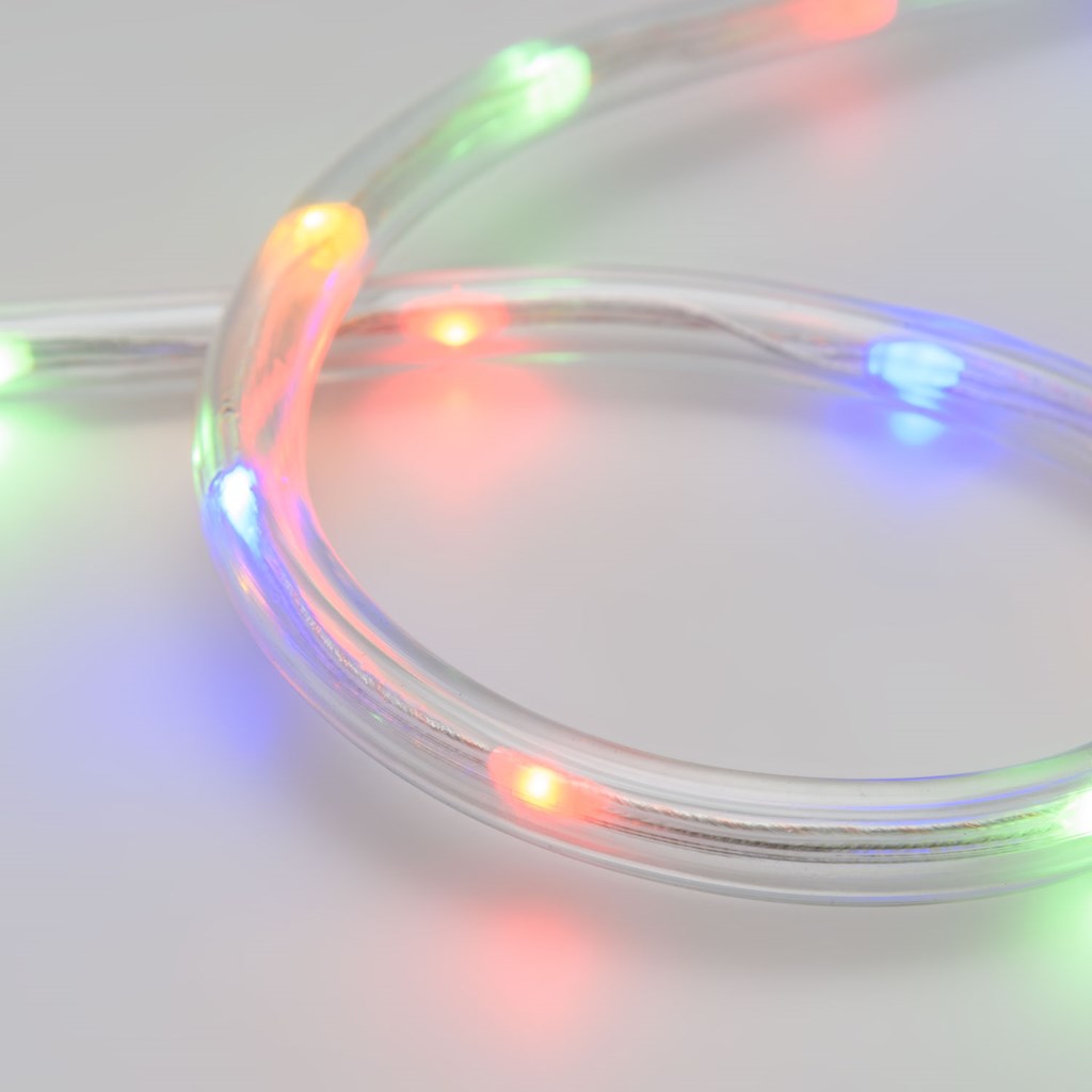 Tubo luminoso – gocce di luce led multicolor –  10 m