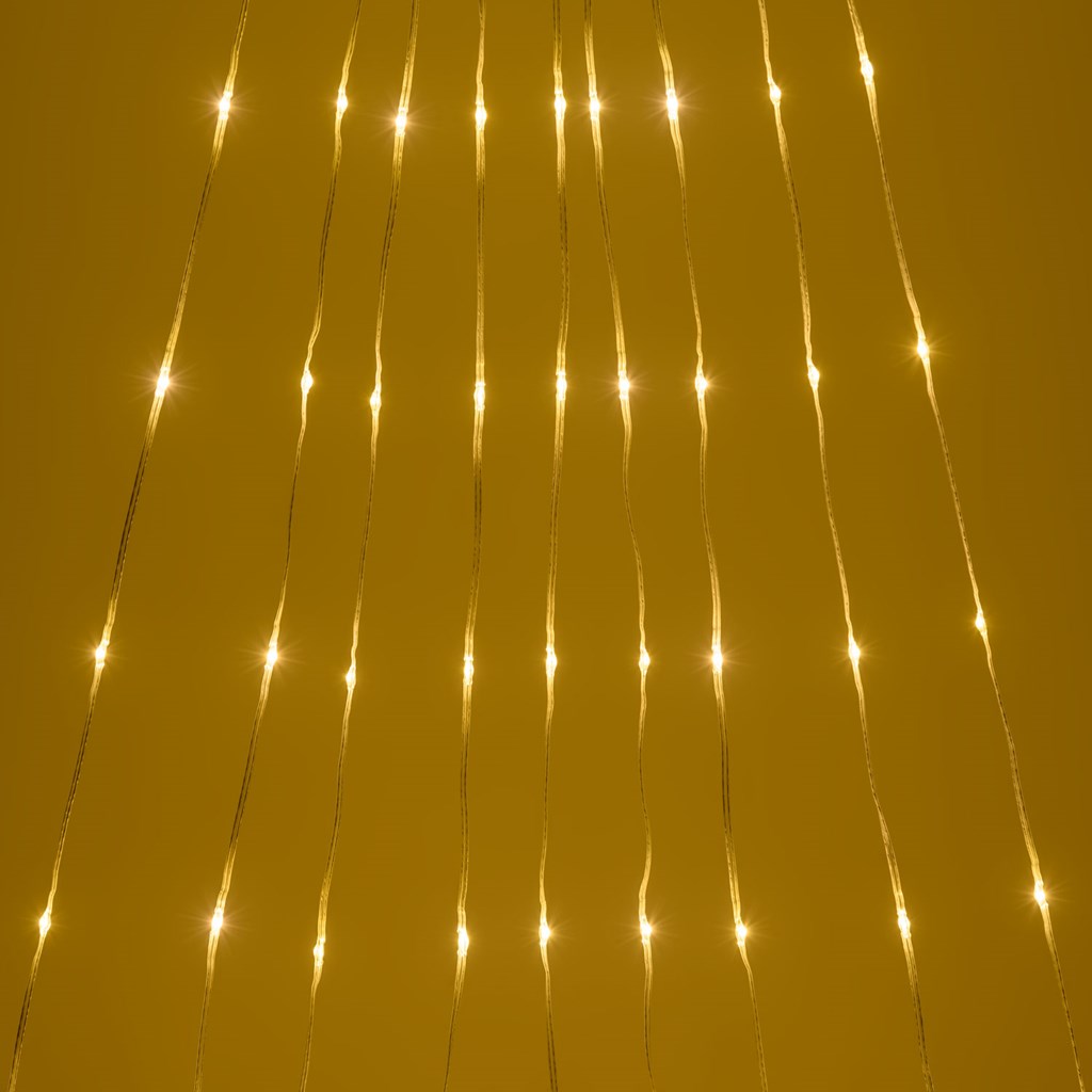 Magic Albero Stella Cometa – gocce di luce led bianco extra caldo – 3 m