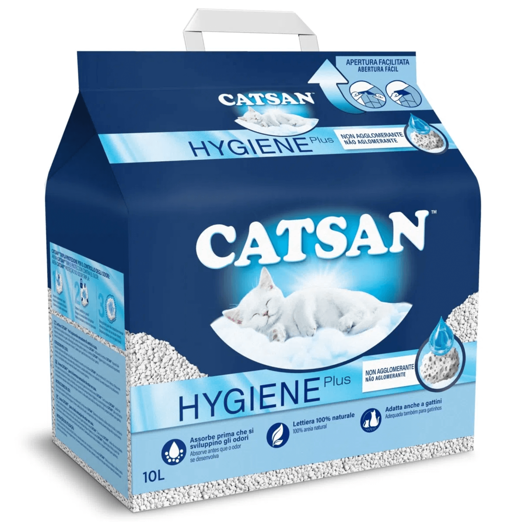 Lettiera Catsan Hygiene Plus 10L