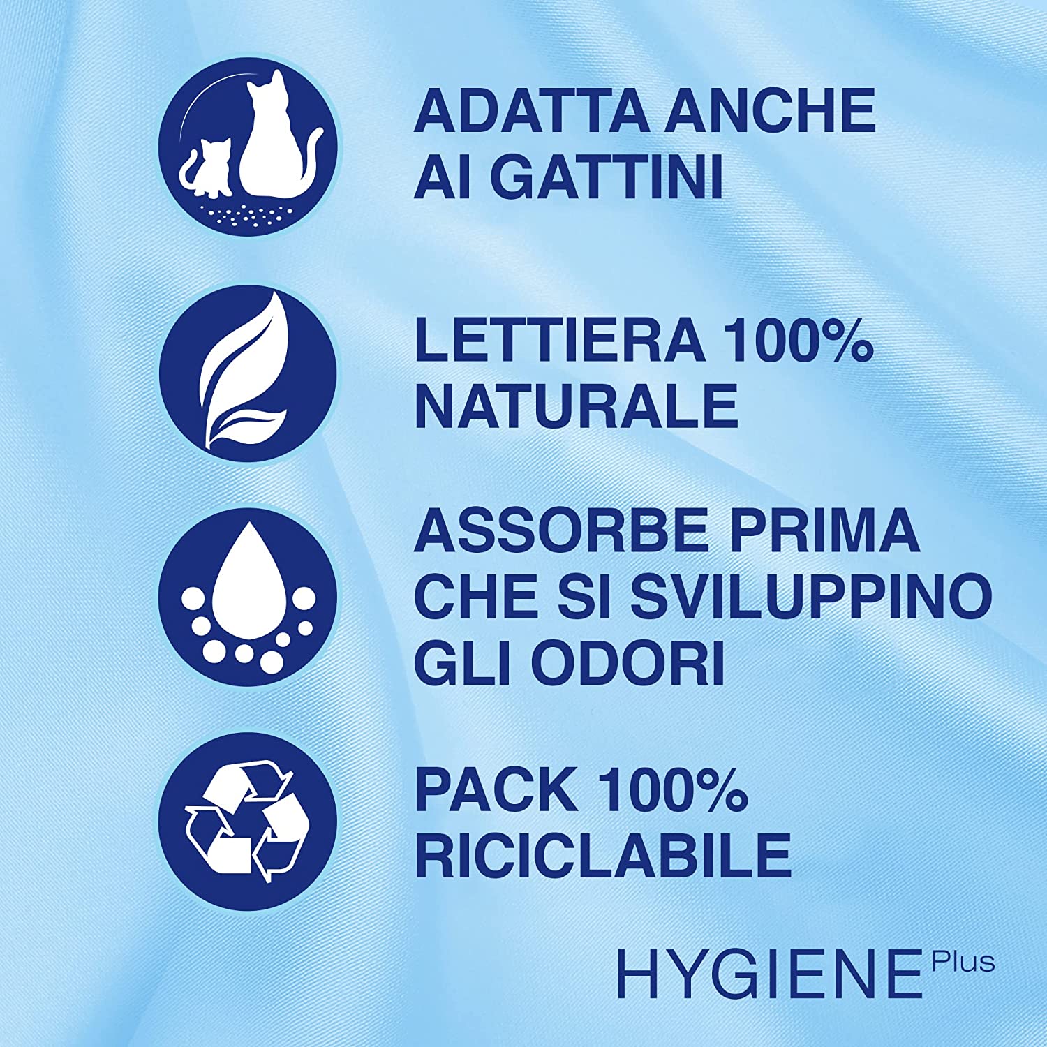 Lettiera Catsan Hygiene Plus 10L