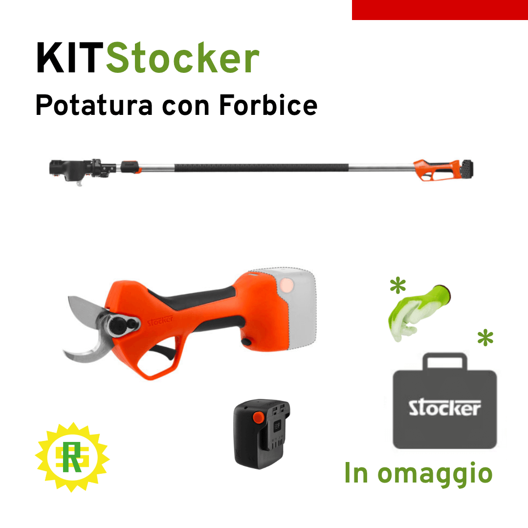 Kit potatura con forbice Stocker